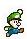 Baby Luigi Jumping